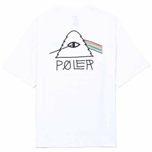 セール ポーラー POLER PSYCHEDELIC サイケデリック リラックスフィット Tシャツ 半袖 241MCV0218 白 L メンズ