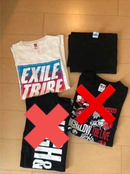HIGH&LOW EXILE ライブＴシャツ　2枚セット