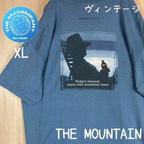 USA古着 THE MOUNTAIN 00年代　両面プリント　半袖Tシャツ　XL ビンテージ