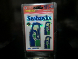 NFL Seattle si- Hawk s sticker seal unopened goods 
