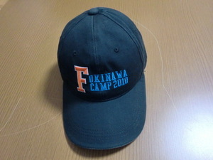 Nippon -ham Fighters Okinawa Camp 2010 Cap Размер: бесплатно