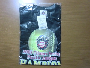 日本ハム ファイターズ 2007 クライマックス パリーグ優勝記念 Tシャツ SIZE:M 未開封品 