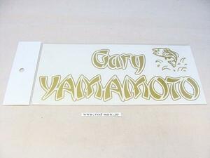 ゲーリーヤマモト★Gary YAMAMOTO★GYカッティングステッカー★#ゴールド