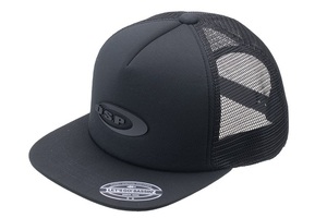 o-e Spee *O.S.P Logo mesh Flat cap *# all black 