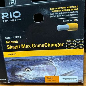 Используется Rio Intouch Intouch Skagit Max Gamechanger 525GR F/I/S3/S5 Skjit Max Game Reacture