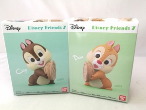 B03254☆送料300円～ 新品 ディズニーフレンズ7（Disney Friends7） チップ＆デールセット
