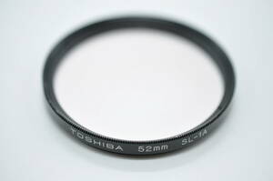 ジャンク品★TOSHIBA 東芝 52mm SL-1A カメラ レンズフィルター ★0424-20