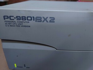 ＮＥＣ PC9801BX2/U7 本体のみ 通電のみ確認済 ジャンク扱い ＨＤＤなし