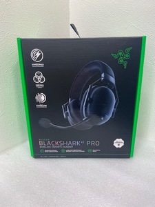 RAZER レイザー BLACKSHARK ブラックシャーク V2 PRO ワイヤレス ゲーミング HEADSET ヘッドセット RZ04-03220100-R3M1 ブラック ※中古