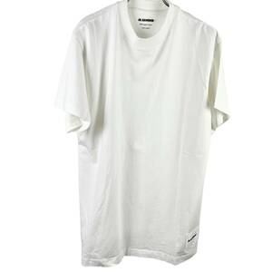 JILSANDER(ジルサンダー) BOTTOM LOGO Shortsleeve T Shirt (white)