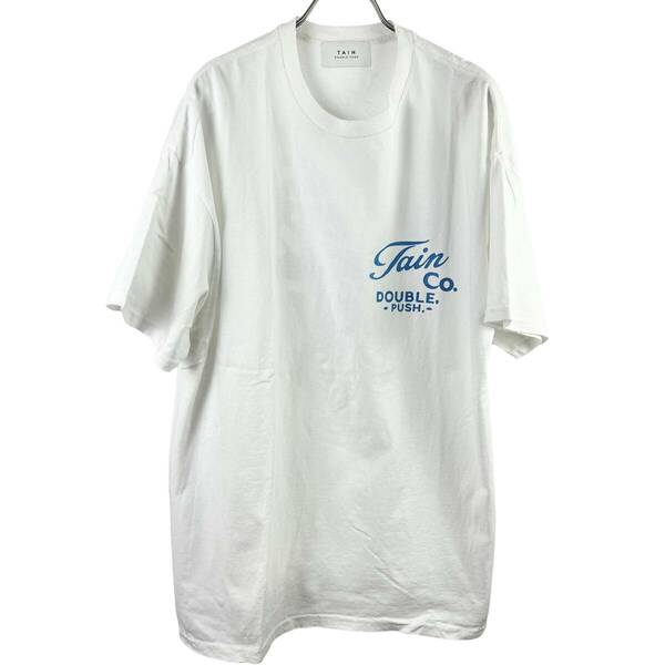 DOUBLE PUSH（タイン ダブルプッシュ） Cotton Shortsleeve T Shirt (white)