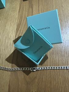 Tiffany & Co ティファニー 喜平チェーン シルバーブレスレット ダブルロープ 腕周り約20cm 幅0.6cm バングル