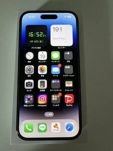 Apple iPhone14 PRO 128g スペースブラック　SIMフリー　バッテリー残量88%