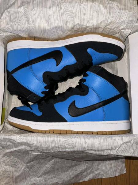 NIKE DUNK HIGH PRO SB 28.5cm BLUE HERO