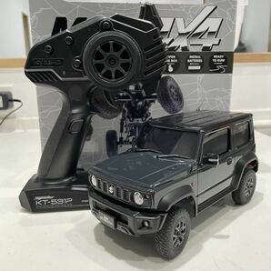 【美品】京商 ミニッツ 4×4 レディセット ジムニーシエラ 東海模型オリジナル限定セット ブルーイッシュブラックパールLEDライト付きの画像1