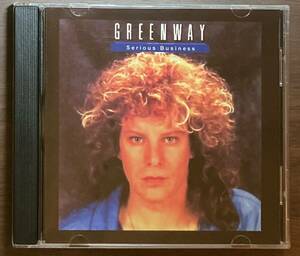 TIME WARP RECORDS【カナダ産メロハー / AOR】GREENWAY / Serious 輸入盤 ALDO NOVA参加 メロディアスハード 