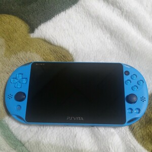 【極美品】SONY PSVITA 本体 ブルー PCH-2000 Playstation Vita 通電確認 ネコポス 税なし