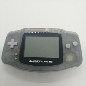 GBA ゲームボーイアドバンス 本体 スケルトン GAMEBOY ADVANCE Nintendo 動作未確認 ジャンク 綺麗 ネコポス 税なし