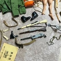 旧タカラ ハズブロ G.I.ジョー 素体 武器 ヘルメット 服 ミタリー アクション など まとめて ジャンク_画像8