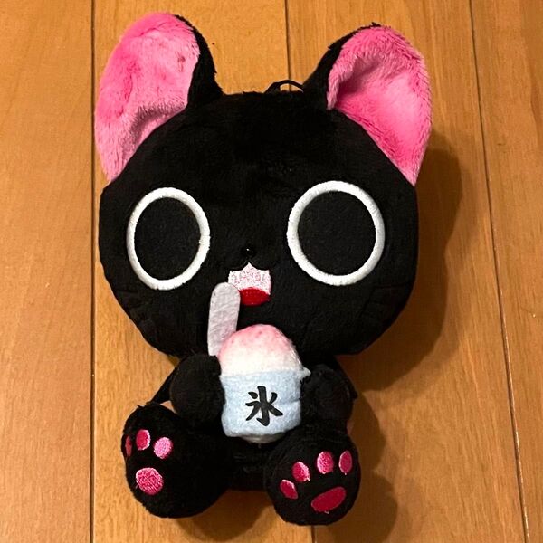 にゃんぱいあ 紐ストラップ付きぬいぐるみ