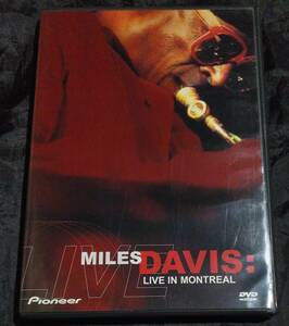 DVD/マイルス・デイビス マイルス・デイヴィス/海外盤/国内再生機視聴OK/　モントリオール / Miles Davis Live in Montreal/