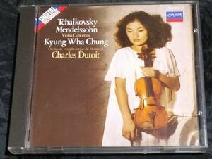CD/チョン・キョンファ/CHUNG KYUNG WHA/Tchaikovsky/Mendelssohn/チャイコフスキー/メンデルスゾーン ヴァイオリン協奏曲/海外盤