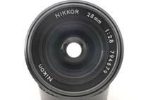 Nikon ニコン Ai-S NIKKOR 28mm F2.8 広角 単焦点レンズ_画像8