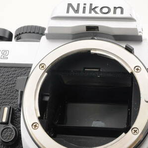 Nikon ニコン NEW FM2 シルバー ボディ 862万台 後期 CEマーク入りの画像6