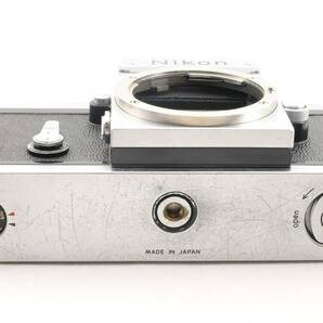 Nikon ニコン F アイレベル シルバー 658万台 ボディ 富士 初期型の画像4