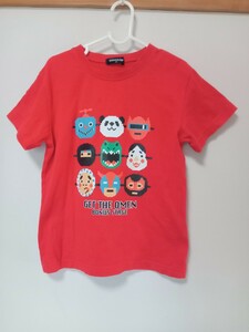 kladskap(クレードスコープ)お面 プリント Tシャツ 120