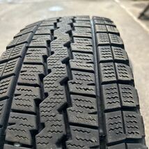 195/80R15 107/105L LT ダンロップ ウィンターマックス SV01 2023年製 バリ山 4本セット 引き取り可 千葉県木更津市より_画像7