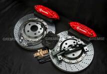  TOYOTA ハイエース H200系 2004- ワゴン/バン フロントBrembo Brake System 4pot/340mm 17インチ～　　_画像2