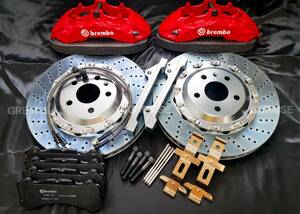 Lexus RX350/450/500h 2022- フロントBrembo Brake System 6pot/380mm 19インチ～