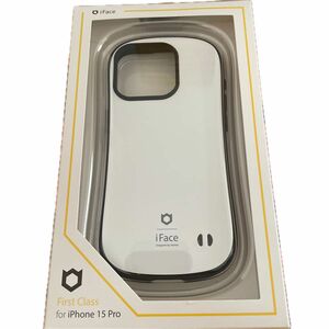 iPhone 15 Pro iFace First Class Standardケース 41-959640（ホワイト）