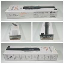 【中古品】【美品】【通電確認済】SALONIA SL-012BKS サロニア ストレートヒートブラシ_画像3