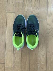 kappa カッパ　軽量スニーカー Black／Green 26.5㎝ 美品