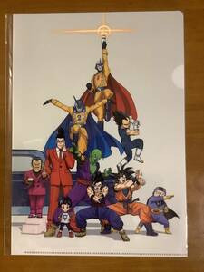  театр версия [ Dragon Ball супер super герой ] передний . покупатель привилегия прозрачный файл . рекламная листовка 2 вид .[ Sandra ndo] рекламная листовка . газета. комплект 