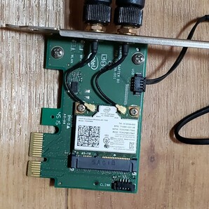 intel Dual Band Wireless-AC 7260 for desktop  Bluetooth 4.0 無線WiFi 無線LANカード PCI Express x1 動作品の画像3