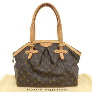 【本物保証】 布袋付 ルイヴィトン LOUIS VUITTON モノグラム ティヴォリGM ハンドバッグ トートバッグ ショルダーバッグ M40144