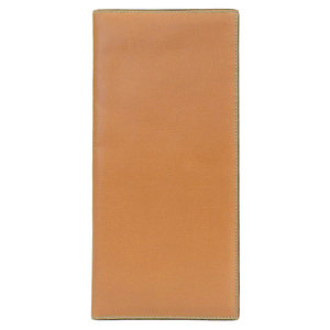 [ genuine article guarantee ] as good as new varek -stroke laValextra length . inserting card-case leather Brown long largish slim 