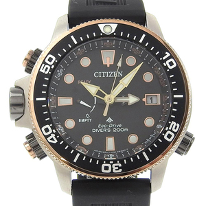 【本物保証】 超美品 シチズン CITIZEN プロマスター ダイバー 30周年記念モデル メンズ ソーラー 腕時計 6000本限定 J250 S118948 レア