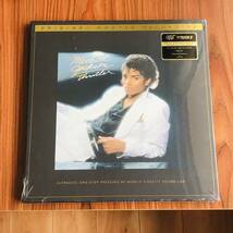 新品 未開封 Thriller (Mobile Fidelity Vinyl 33RPM 1LP ONE-STEP) 完全生産限定盤 180g重量盤 Michael Jackson LPレコード_画像2