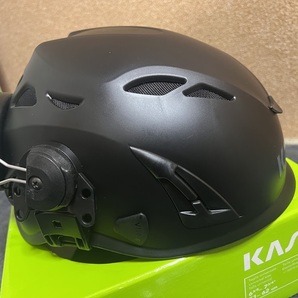 未使用 KASK スーパープラズマPL イヤーマフ付き ブラック (検PFANNER アーボリスト 林業 Superplasma PL ツリークライミング 特殊伐採の画像7