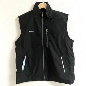 【BIFFI SPORTS】ビッフィスポーツ ワークマン ベスト 裏地メッシュ アウトドア キャンプ ソロキャン ブラック 黒 メンズ サイズL/Y6563NN