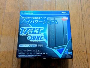 新品未使用 NEC Aterm PA-WG2600HS2 無線LANルーター