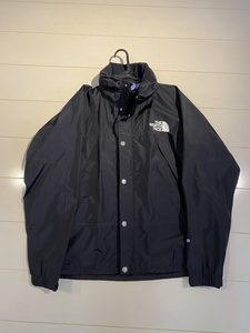 美品★ザ・ノースフェイス マウンテンレインテックスジャケット ゴアテックス サイズL ブラック★ the north face 登山 キャンプ 街着