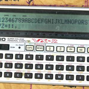 CASIO SUPER COLLEGE PERSONAL COMPUTER VX-2 ポケットコンピュータ 中古の画像2