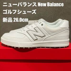 【新品】ニューバランス newbalance ゴルフシューズ 26.0cmの画像1
