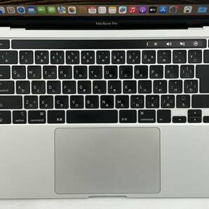 【美品☆充放電数121回】Apple MacBook Pro(13-inch,2020) A2251 Core i7(1068NG7)/2.3GHz RAM:32GB/SSD:1TB シルバー Sonoma 動作品の画像6