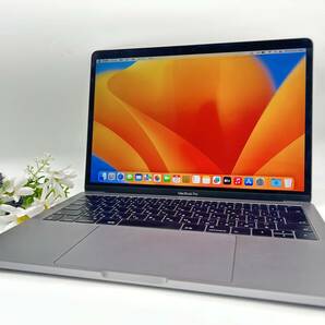 【良品 13.3インチ】Apple MacBook Pro(13-inch, 2017) A1708 Core i5(7360U)/2.3GHz RAM:8GB/SSD:256GB Space Gray Ventura 動作品の画像1